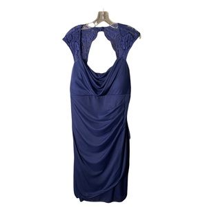 Dress Barn Lace Cocktail Dress 14W NWT